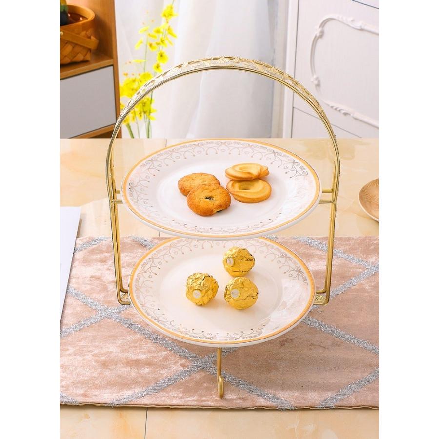 アフタヌーンティー ケーキスタンド デザートプレート 食器 皿 アフタヌーンティー ケーキスタンド デザートプレート 食器 皿
