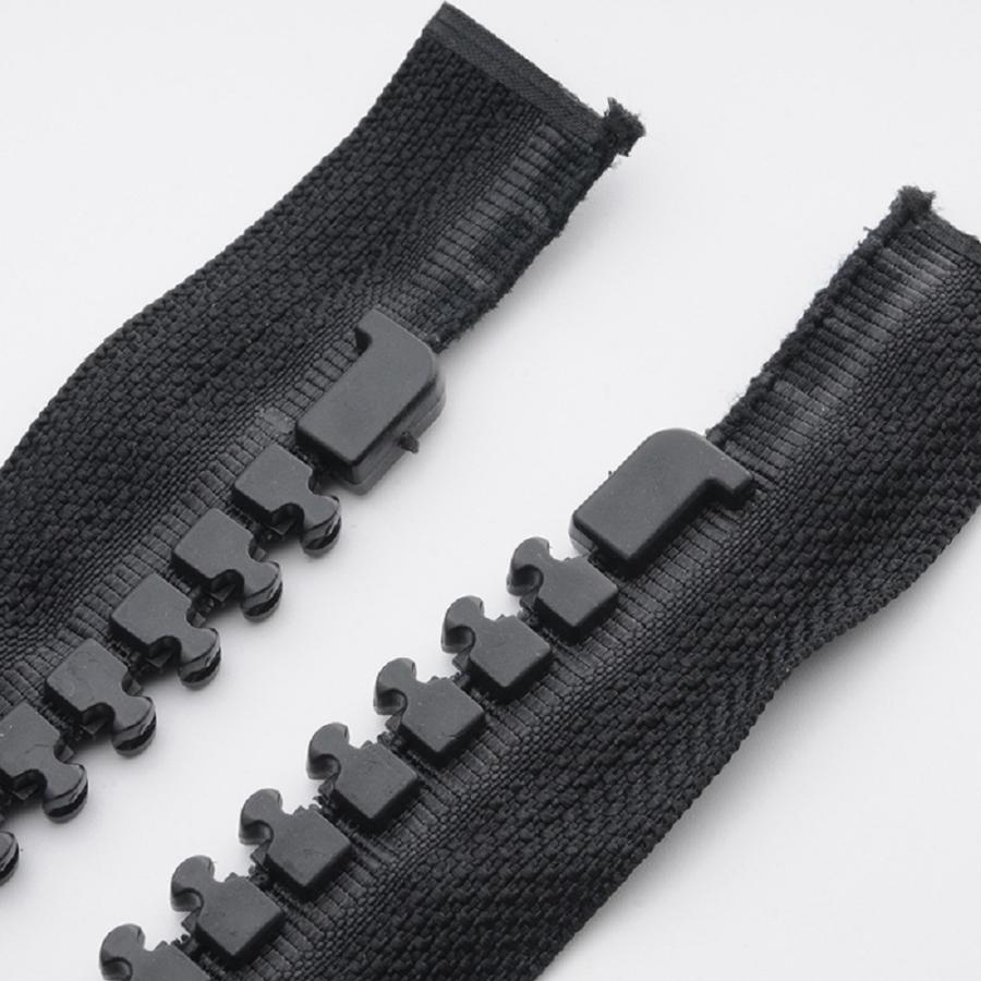 ジャンボファスナー 20号 両面開き 150cm 黒 DIY 修理 ビッグパーカー