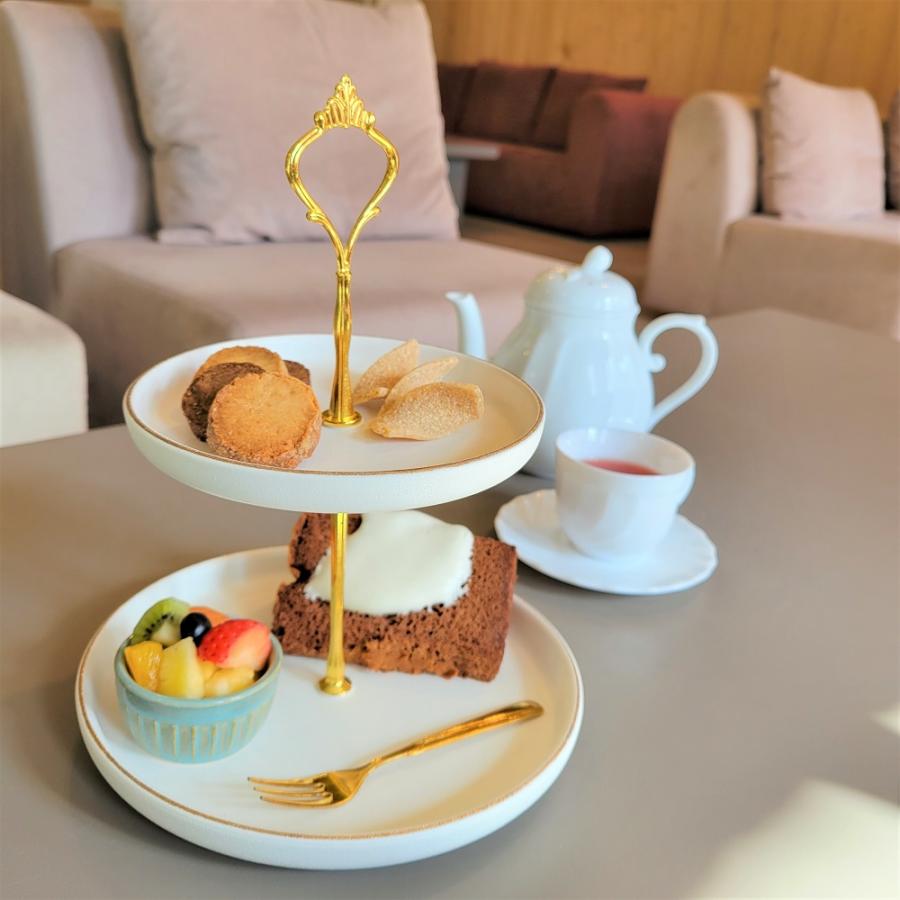 ミニ 1人用 アフタヌーンティー スタンド ケーキスタンド デザート