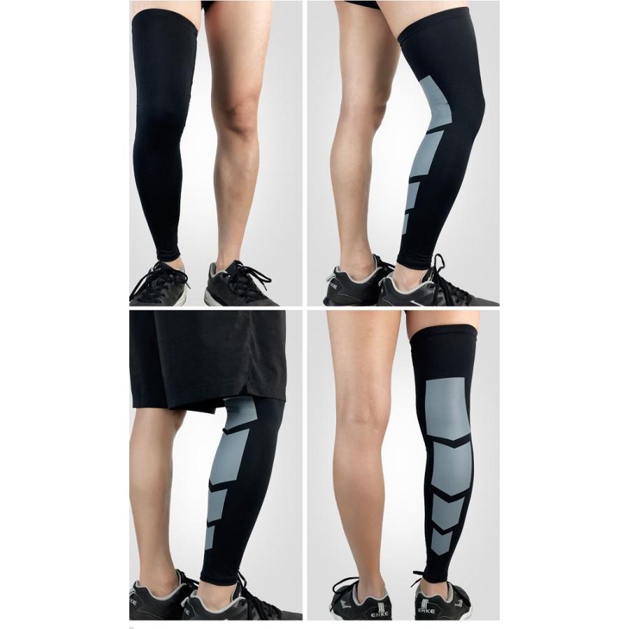 レッグサポーター 着圧 加圧 両足セット スポーツ ランニング 膝