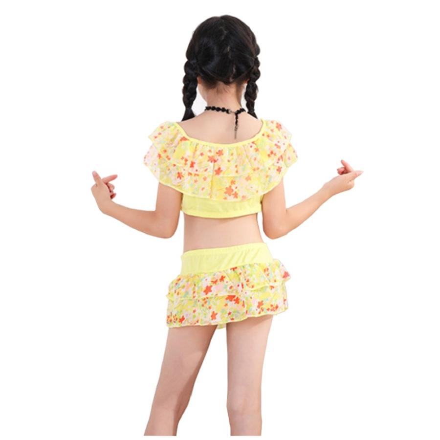 水着 女の子 小学生 キッズ セパレート ビキニ セパレート水着 花柄
