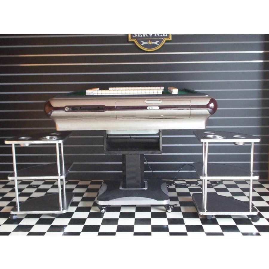 全自動麻雀卓 33mm 牌 日本仕様 静音タイプ 12ヶ月保証 サイドテーブル