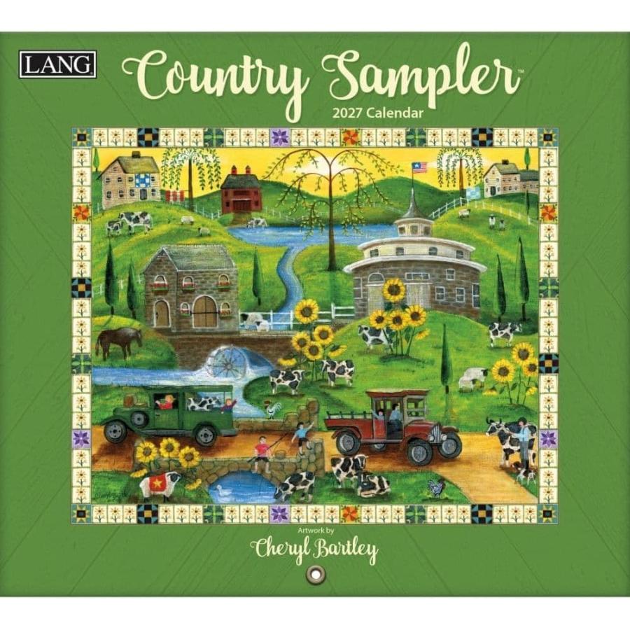 ラング カレンダー 2020 カントリー 風景画 2027年ラングカレンダー「Country Samplar」カントリーサンプラー lang