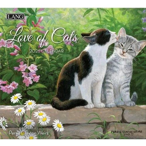 フランス 40s 猫 プリント アート 毛糸 アンティーク 壁掛け | Blue