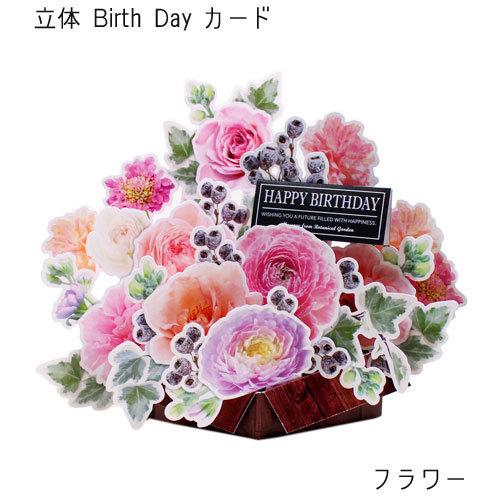 ボタニカルポップアップバースデーカード フラワー 立体カード 誕生日カード メッセージカード 自然 風景 花 気持ち 定形外 封筒付き Apj Card Flower 鎌倉香紙堂ヤフー店 通販 Yahoo ショッピング