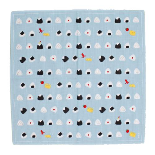 お弁当包み 風呂敷 小布 おむすびならべ 50cm 濱文様 小風呂敷 綿