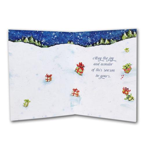 クリスマス カード メッセージカード LANGクリスマスカード 輸入