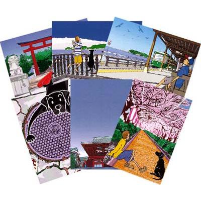 jujuTakeshiポストカードセット「鎌倉」 : 鎌倉香紙堂ヤフー店