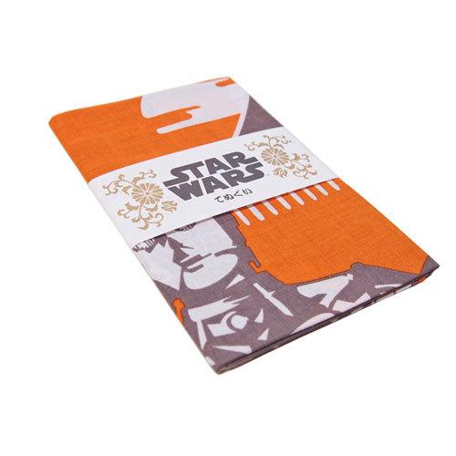 在庫限り500円オフ】スターウォーズ和てぬぐい「C3POとR2D2 温泉」SW