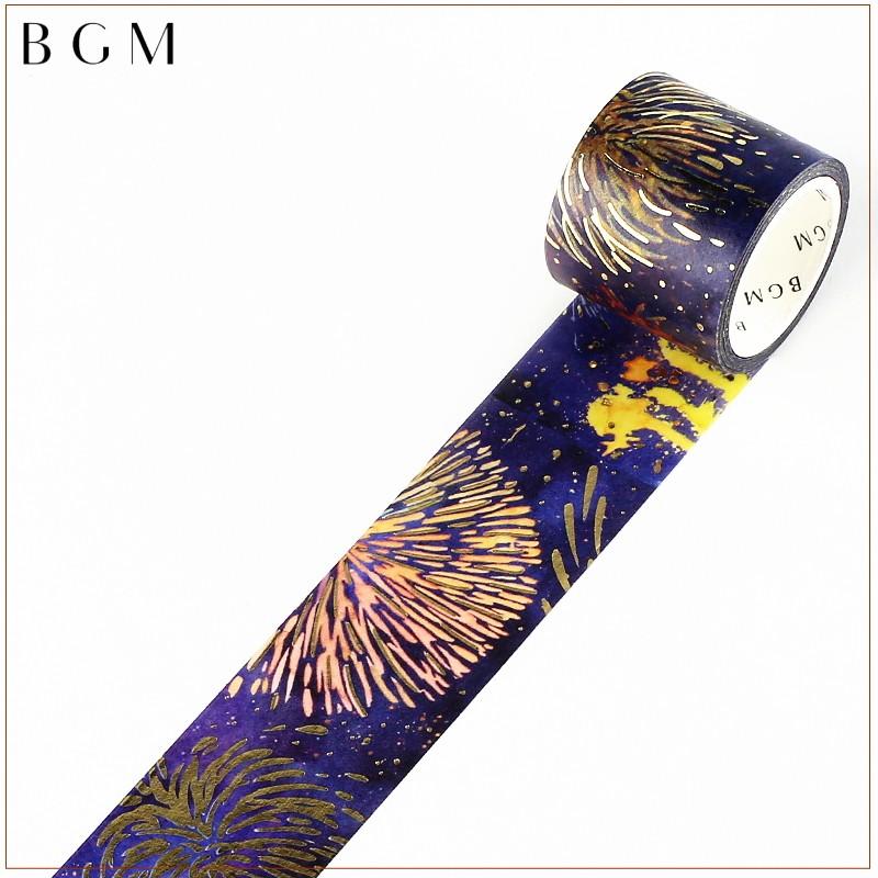 マスキングテープ BGM Summer Limited 夏限定2020 箔押し 30mm×5m 夏