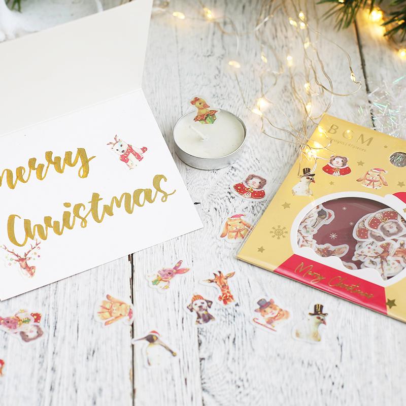 フレークシール BGM クリスマス フラッグ BS-FGLC004 Limited-2019