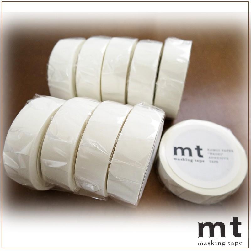 マスキングテープ mt マットホワイト 15mm×7m 10巻 セット 白 マスキングテープ mt マットホワイト 15mm×7m 10巻 セット 白