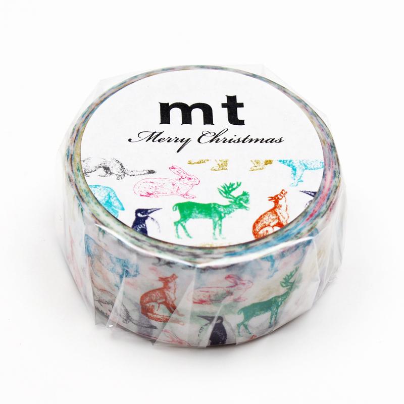 mt（エムティー） マスキングテープ カモ井加工紙 クリスマスセット