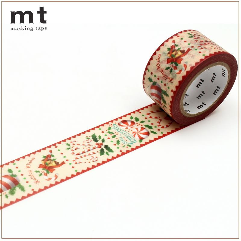 mt（エムティー） マスキングテープ カモ井加工紙 キャンディケイン