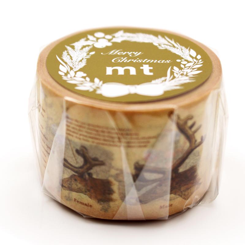 mt（エムティー） マスキングテープ カモ井加工紙 クリスマスセット