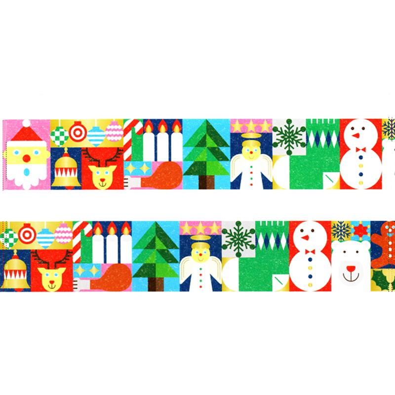 mt（エムティー） マスキングテープ カモ井加工紙 クリスマスセット