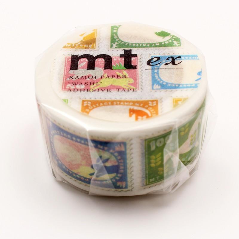 mt（エムティー） マスキングテープ カモ井加工紙 mt ex 切手 25mm×10m