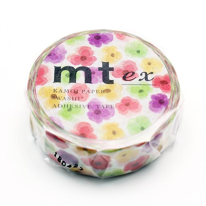 mt（エムティー） マスキングテープ カモ井加工紙 mt ex パンジー 15mm