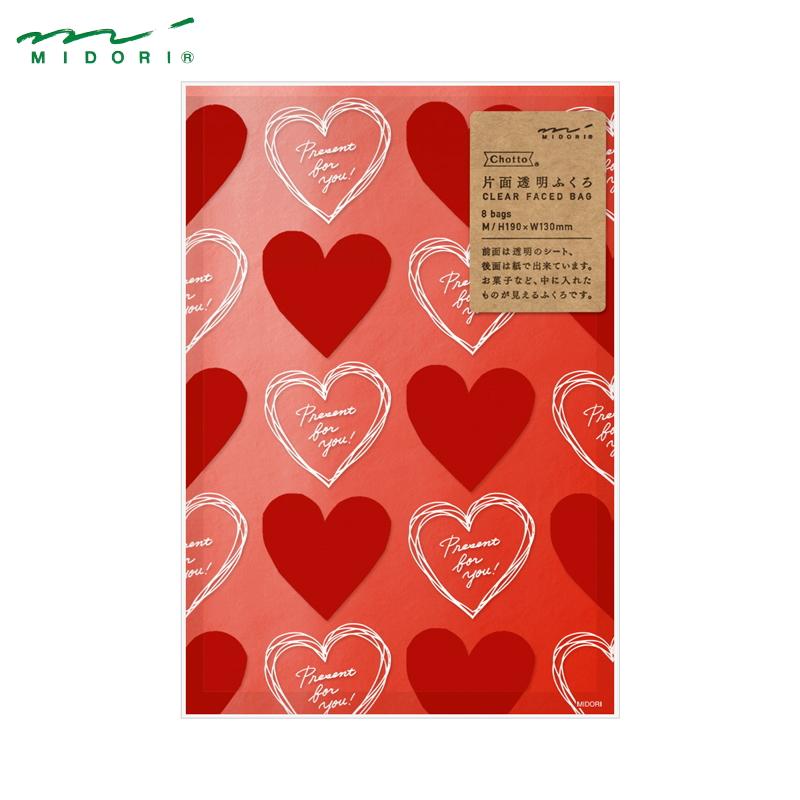 ミドリ ラッピング 片面透明袋 メタリック M 表ハート柄 赤 H190×W130mm 18807006 8枚入 デザインフィル 別途送料 定型外郵便180円〜 : ぷちぷれ-NUNA-Yahoo!店 - 通販 - Yahoo!ショッピング ミドリ ラッピング 片面透明袋 メタリック M 表ハート柄 赤 H190×W130mm 18807006 8枚入 デザインフィル 別途送料 定型外郵便180円〜 : ぷちぷれ-NUNA-Yahoo!店 - 通販 - Yahoo!ショッピング