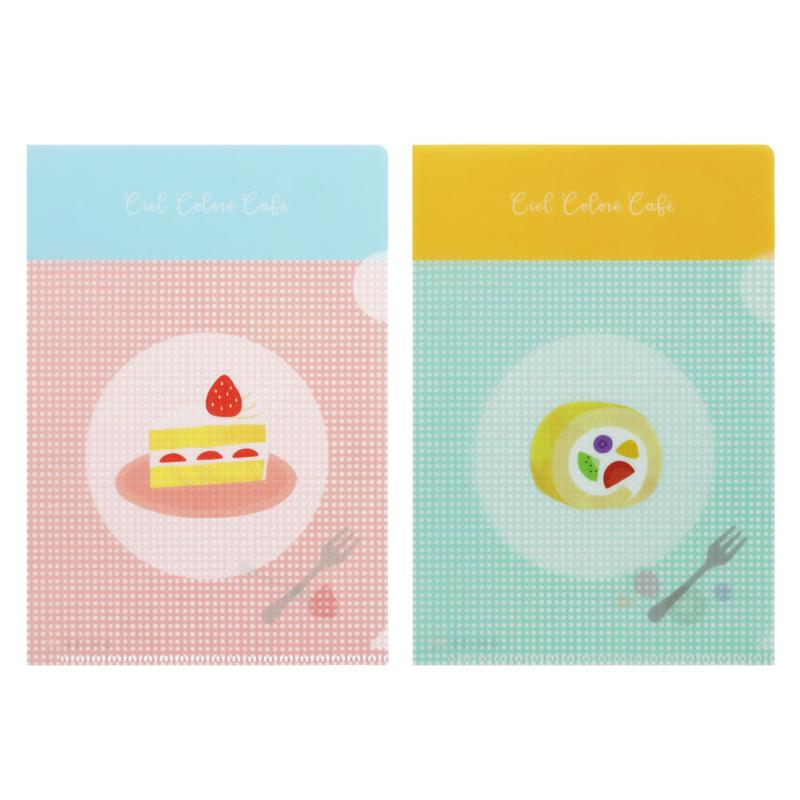 ファイル サンスター文具 送料140円〜 A5 クリアファイル OMISE おみせ