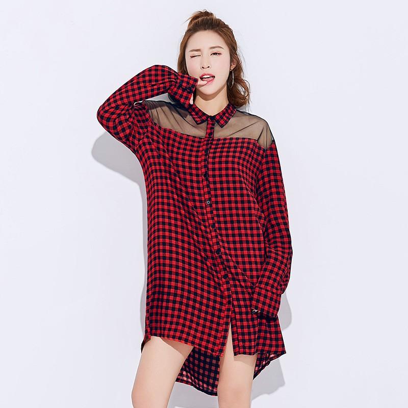 ワンピース レディースファッション 7分袖 長袖 着痩せ カットソー ａライン Tシャツ ワンピース 夏 チェック柄 代30代40代 Www Placewell In Index Php