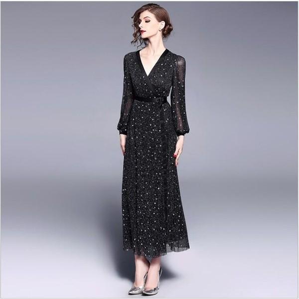 ドレスワンピース 結婚式 ワンピース 袖あり 星 レース フォーマル ワンピース 大人 マキシワンピース ワンピ 春 夏 パーティードレス ロングドレス 演奏会 Csl Zy5473 Picoo 通販 Yahoo ショッピング