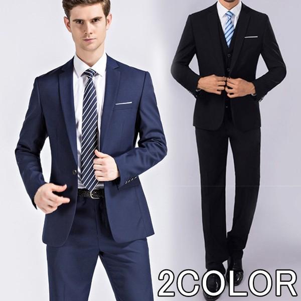 ランキング上位のプレゼント カジュアルスーツ 礼服 結婚式 メンズ 2ピーススーツ スーツセットアップ ビジネススーツ メンズ スーツ テーラードジャケット パンツ ビジネススーツ 40代 30代 20代 就活 二次会 ビジネススーツ Rankinengineering Com