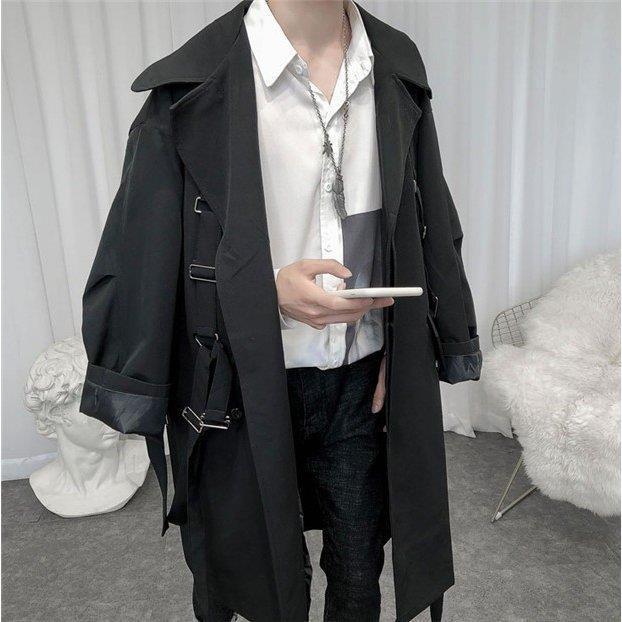 無条件 特別価格 トレンチコート メンズ 大きいサイズ 膝丈 チェスター かっこいい 体型カバー 韓風 トップス 無地 カジュアル アウター 秋 春 奇跡の再販 Www Amussol Org Do