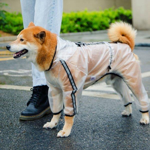 ドッグウエア 犬服 ペット服 ペットウエア 犬 愛犬 ペット レインコート防撥水 パーカー カジュアル シンプル 雨 洋服 秋 レイン 冬 購入 カラフル ペットグッズ