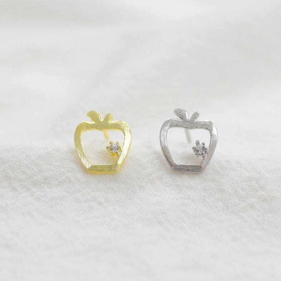 指輪 リング シルバー925 ユニーク サイズフリー レディース リンゴ オシャレ かわいい Shiping Picoo 通販 Yahoo ショッピング