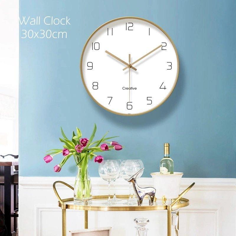 売上 日本のおしゃれ オシャレ 静音 壁掛け 掛け時計 北欧 時計 シンプル フック付き 静音 シンプル オシャレ 金属 安い セールの