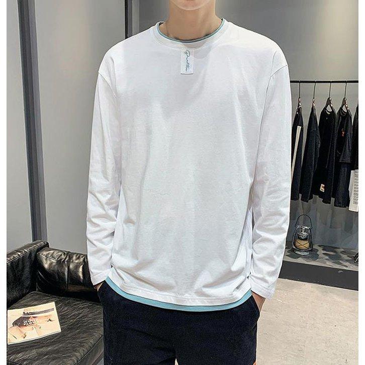 絶妙なデザイン カットソー アメカジ ティーシャツ クルーネック 長袖tシャツ プリント ロンt 長袖 メンズ Tシャツ クルーネック 長袖tシャツ プリント ロンt 長袖 メンズ Tシャツ 無地 21春夏 50代 40代 30代 トップス Tシャツ カットソー Ramkashyapiasacademy Com