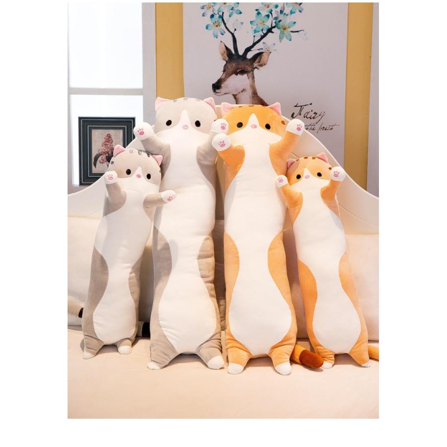 抱き枕 抱きまくら 可愛い 癒し抱き枕 柔らかい ねこ縫い包み もこもこ 添い寝 猫おもちゃ 多機能 横向き寝 洗える デスク 昼寝まくら プレゼント Xiongxiong Picoo 通販 Yahoo ショッピング
