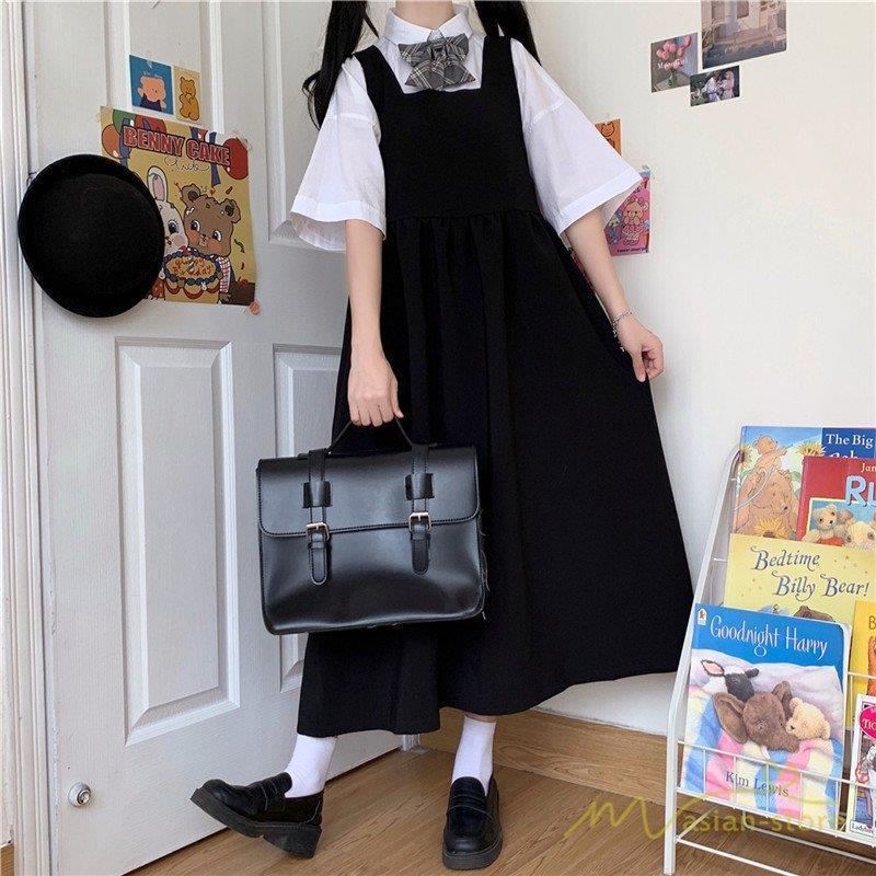 ワンピース ジャンパースカート ジャンスカ ワンピース レディース 夏 春 単品売り 白シャツ 半袖 レディース トップス 可愛い 大人 スーツ風 きれいめ Xrxj Picoo 通販 Yahoo ショッピング