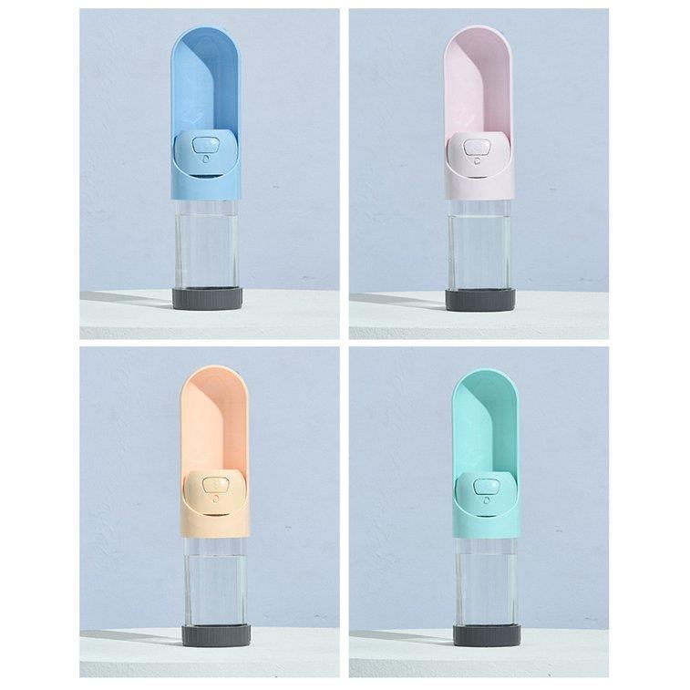 犬猫用給水器 携帯用水飲み器 ペット用 ウォーターボトル 給水器 伸縮式 水漏れ防止 おでかけ 軽量 国内発送 水筒 コンパクト 便利 機能抜群 フィルター付き