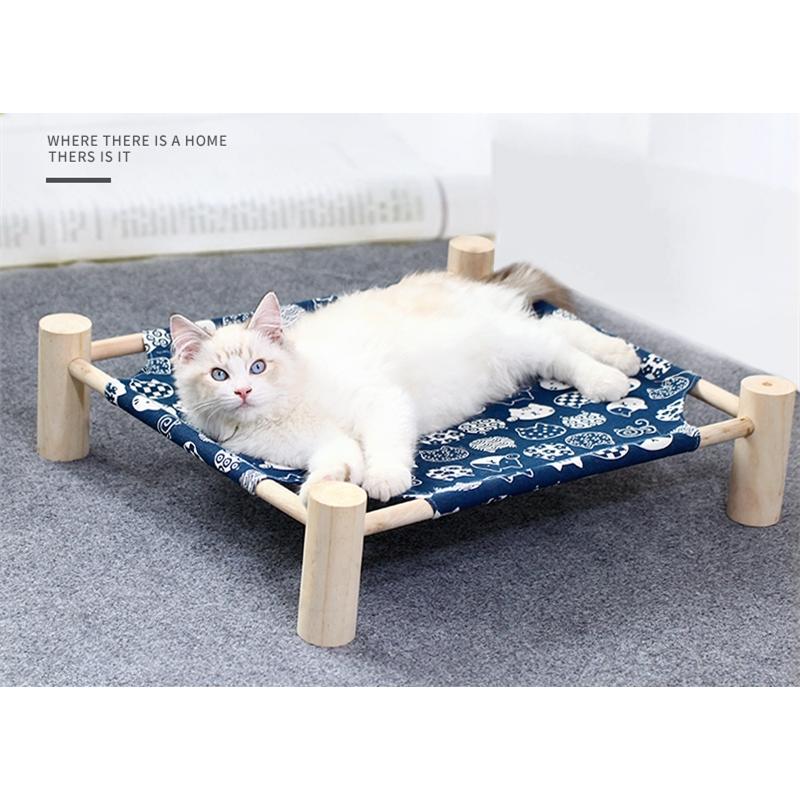 ペットベッド ハンモック ペット用 猫用 犬用 小型犬 涼しい おしゃれ 木製 暑さ対策 寝具 快適 組立簡単 小型猫 四季通用 可愛い 猫ハンモック 自立式 Diy Xrxsunying1 Picoo 通販 Yahoo ショッピング