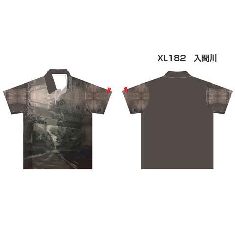　XL182 入間川 近藤守デザインシャツ　卓球　DONIC　ドニック