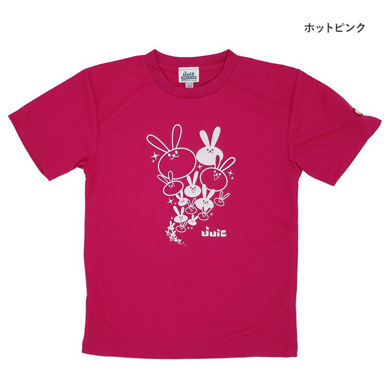 JUIC（ジュウイック） うさっT 卓球 ウエア シャツ うさぎ 干支