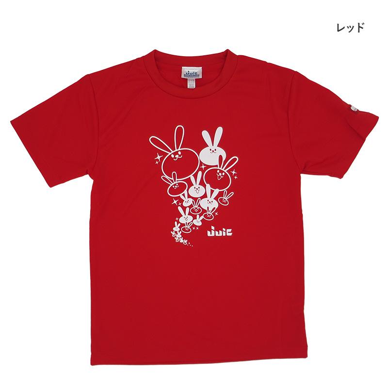 JUIC（ジュウイック） うさっT 卓球 ウエア シャツ うさぎ 干支