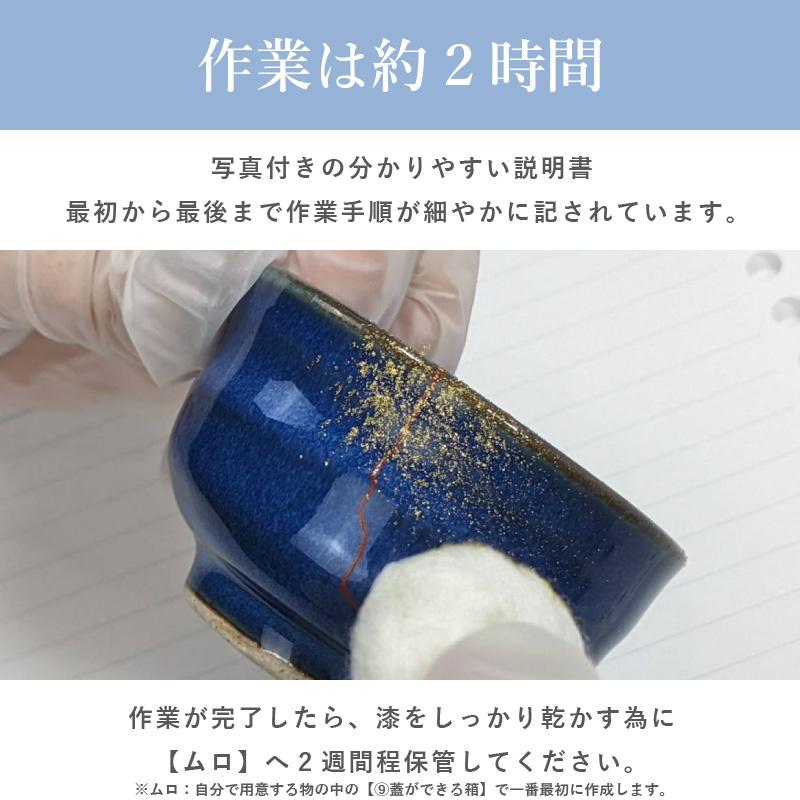 金継ぎ セット 初心者 金継ぎスターターセット | 漆 金継 きんつぎ