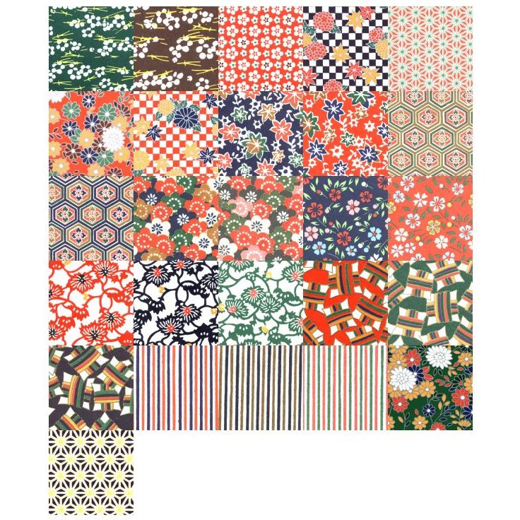 折り紙 京友禅千代紙 15cm 26種類 200枚入 60冊入り 折紙 工作 イベント 景品 プレゼント ノベルティ  KY-12015の画像