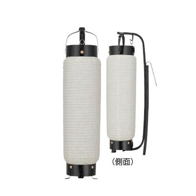 T500 円筒型 中太弓張 和紙提灯 | 13×50cm ちょうちん : PR用品の