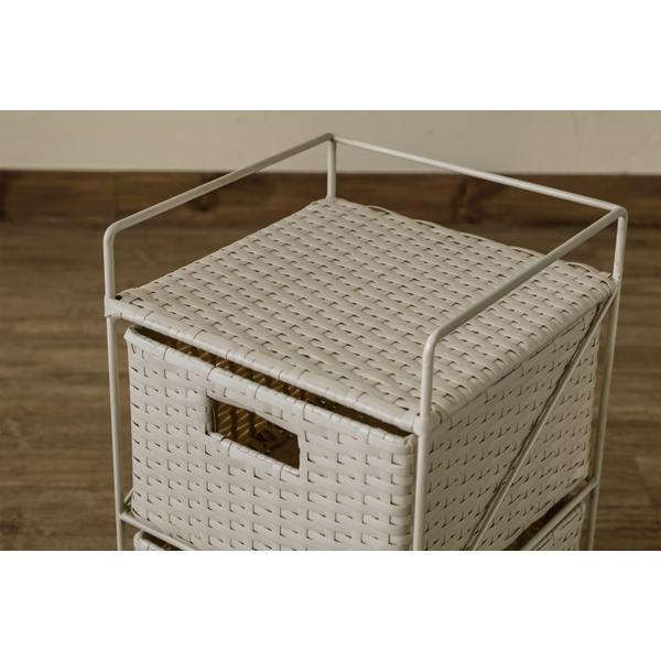 ラタン調 収納ラック 3段 | サカベ | 06