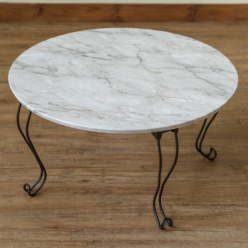 モダン折れ脚テーブル 丸型60 折りたたみテーブル | サカベ | 03