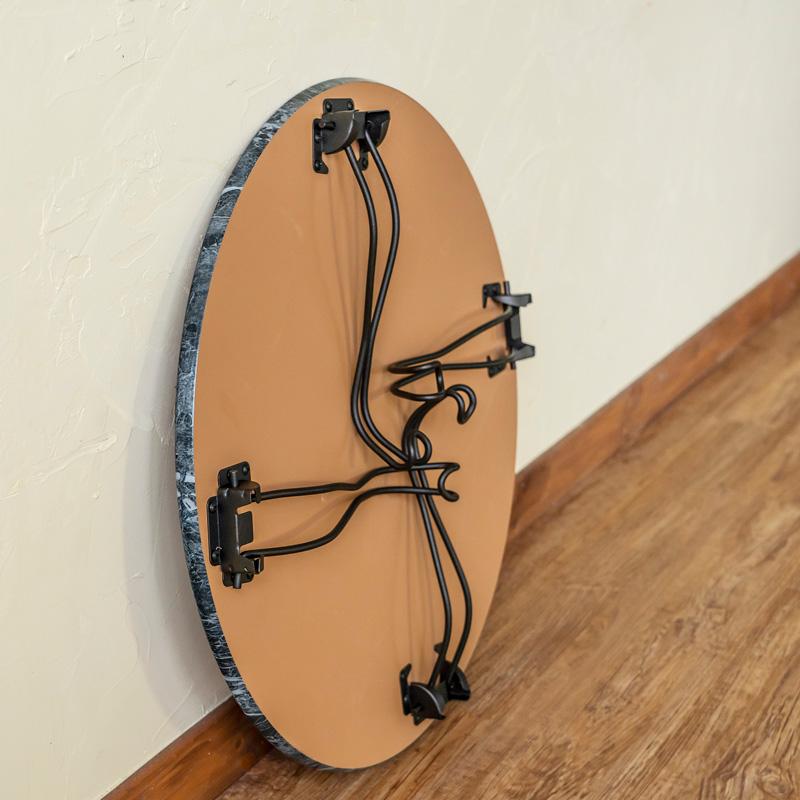 モダン折れ脚テーブル 丸型60 折りたたみテーブル | サカベ | 08