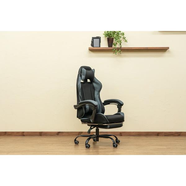 フルフラット メッシュ レーシングチェア ゲーミングチェア | サカベ | 05