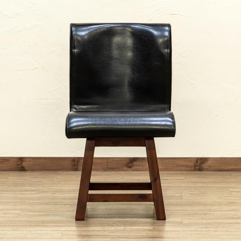 LUNA　回転式ダイニングチェア　BK/DBR/IV | サカベ | 01