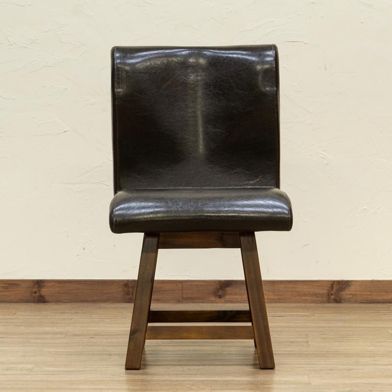 LUNA　回転式ダイニングチェア　BK/DBR/IV | サカベ | 02