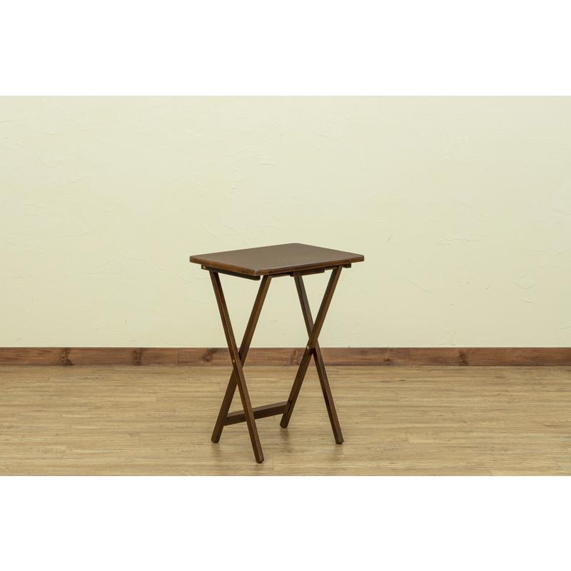 折りたたみできるサイドテーブル フォールディングテーブル 48.5×37 | サカベ | 02
