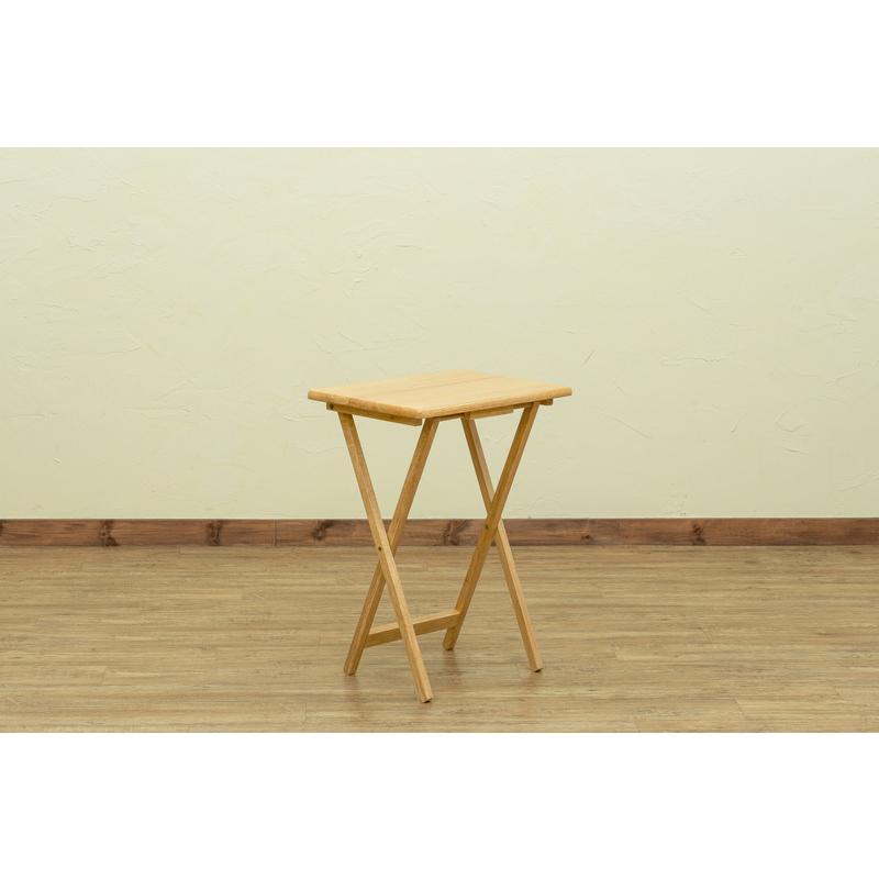 折りたたみできるサイドテーブル フォールディングテーブル 48.5×37 | サカベ | 03